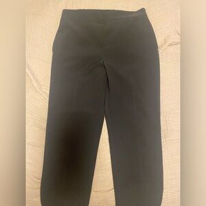Vince Camuto silky pant with waist band. High waisted fit.